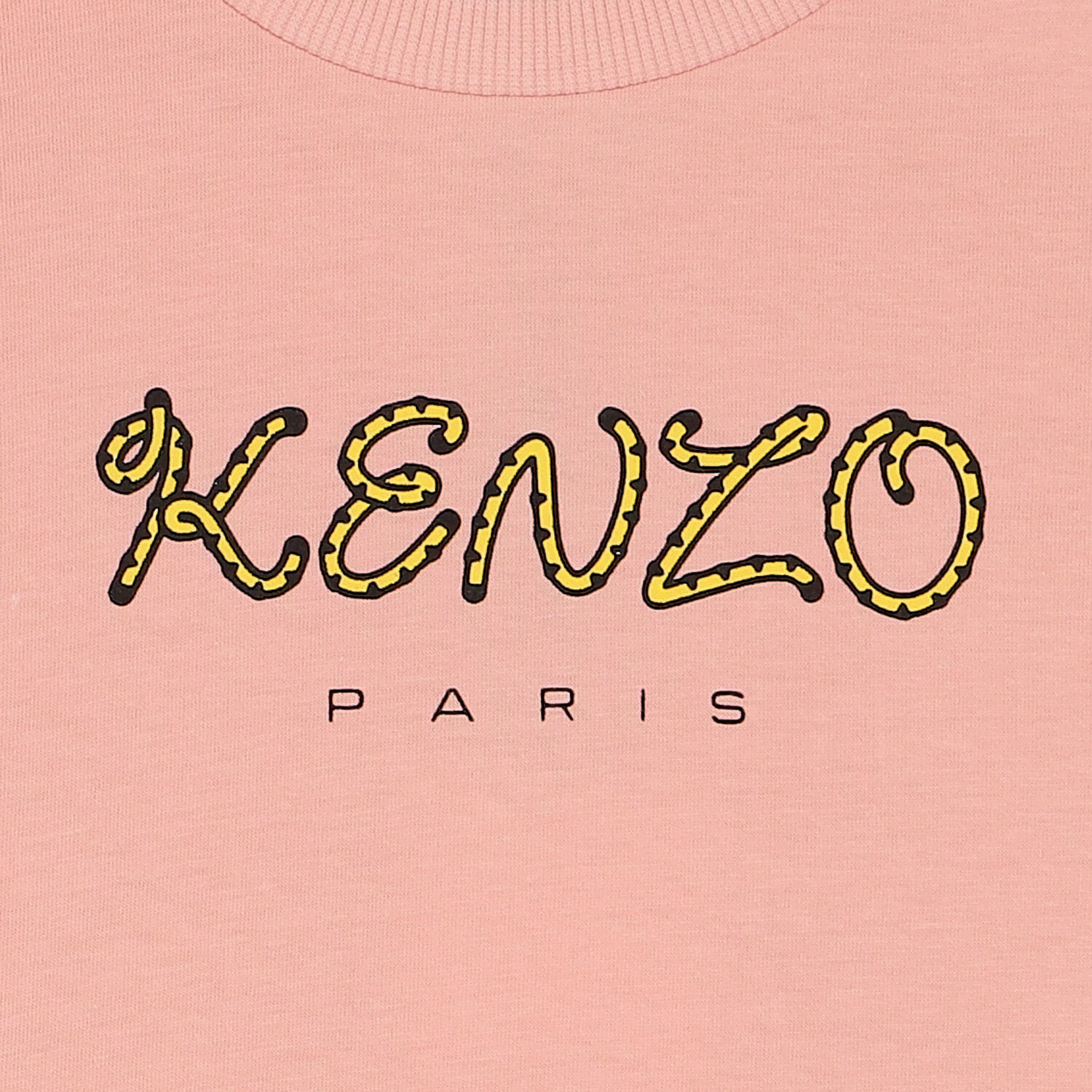 فستان بنات بالشعار باللون الوردى, 2, hi-res